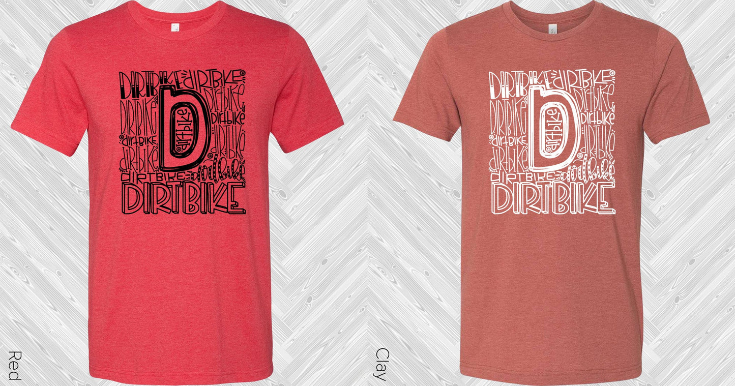 Dirtbike Subway Art Graphic Tee Graphic Tee