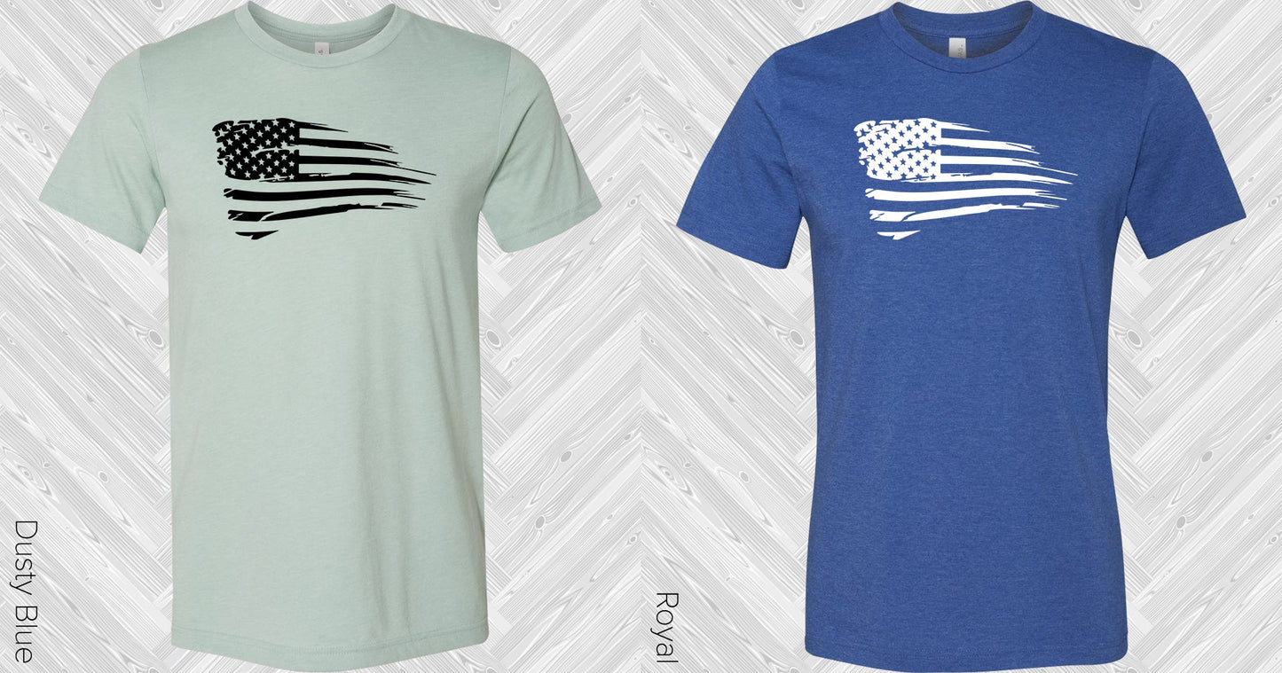 Distressed Flag Graphic Tee Graphic Tee