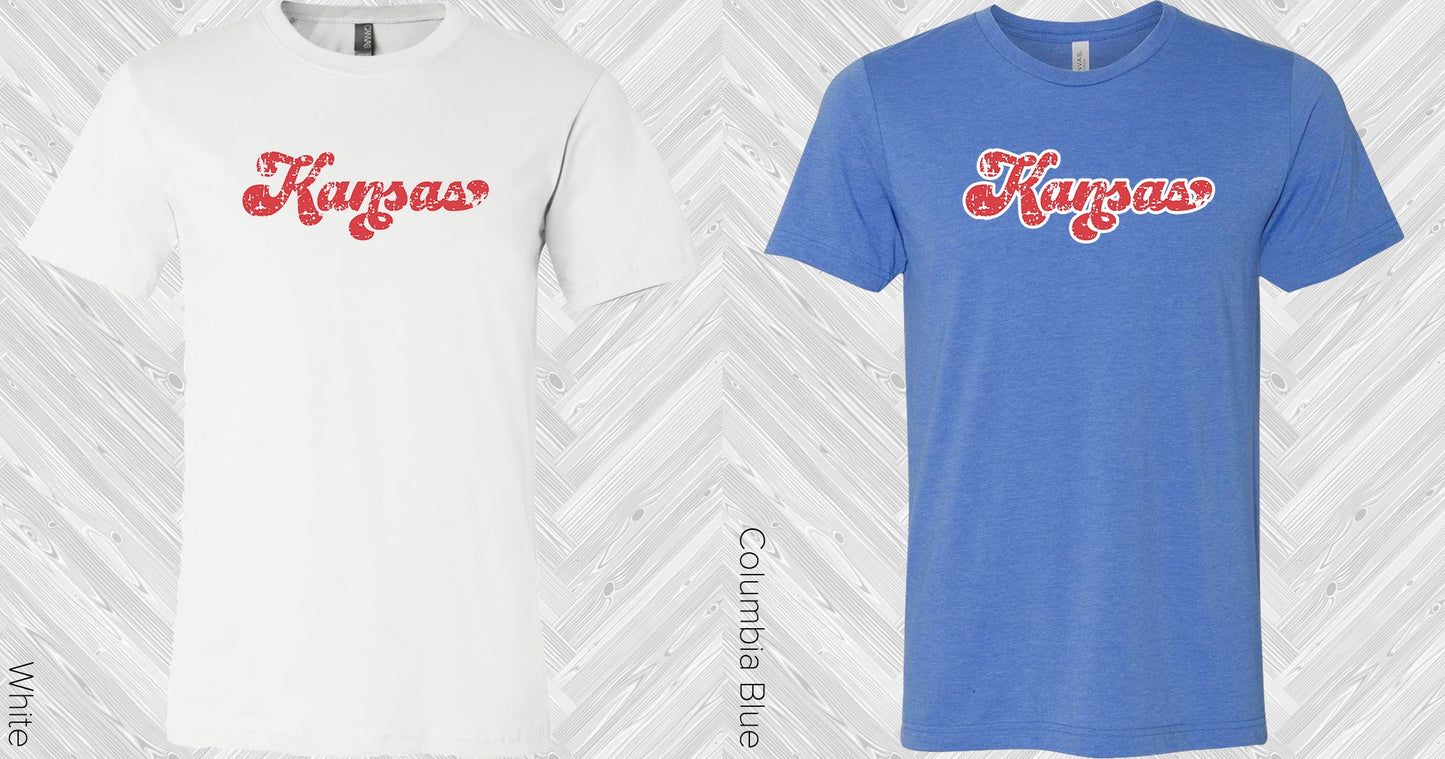 Distressed State Graphic Tee Graphic Tee