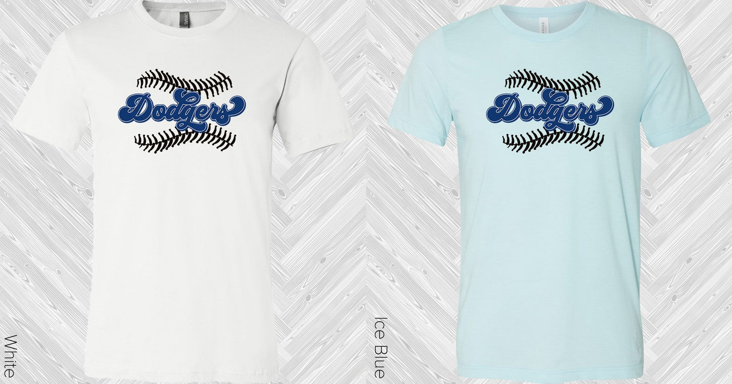 Dodgers Baseball Graphic Tee (Other Teams Available) Graphic Tee