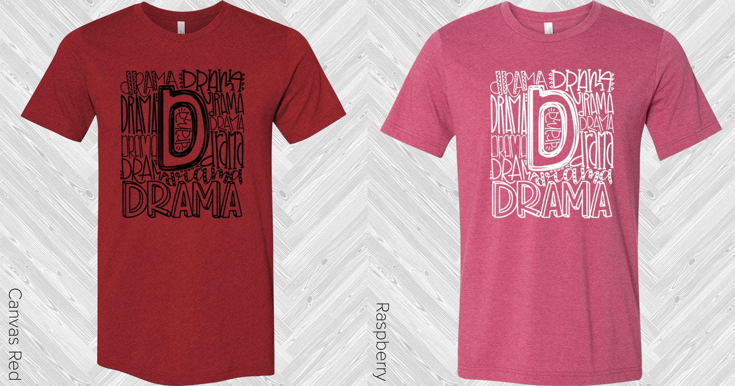 Drama Subway Art Graphic Tee Graphic Tee