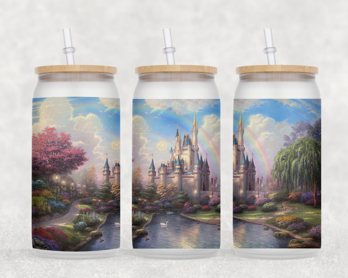 Dreams 16 Oz Glass Can Coffee Mug