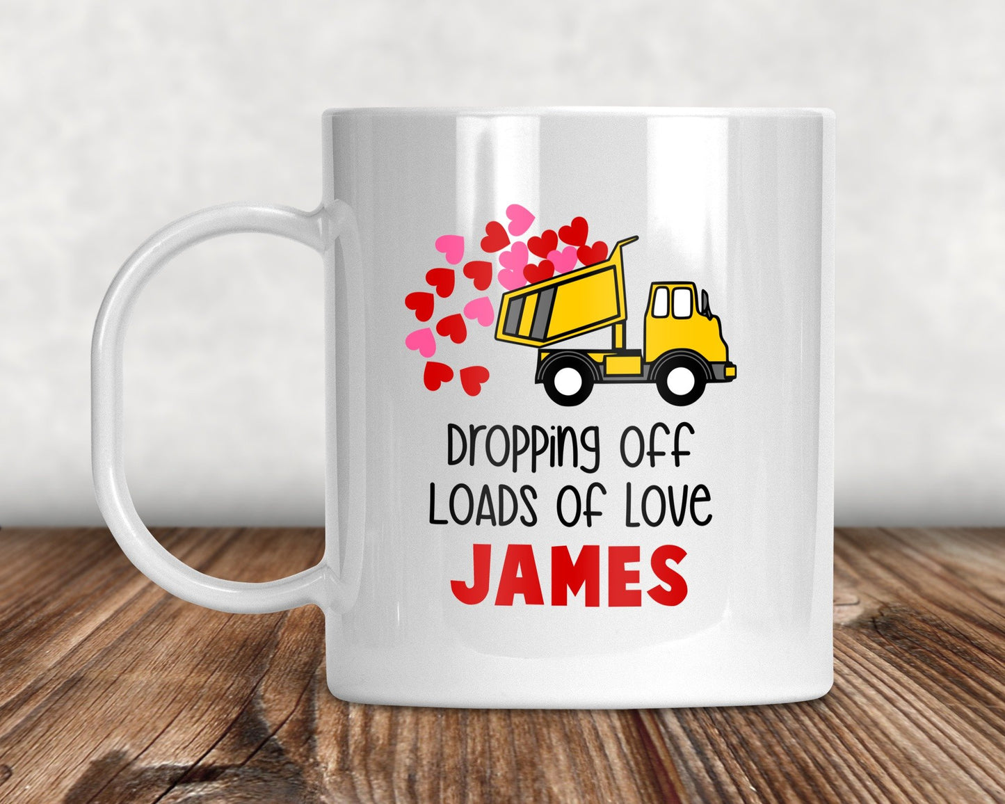 Dropping Off Loads Of Love Mug Coffee