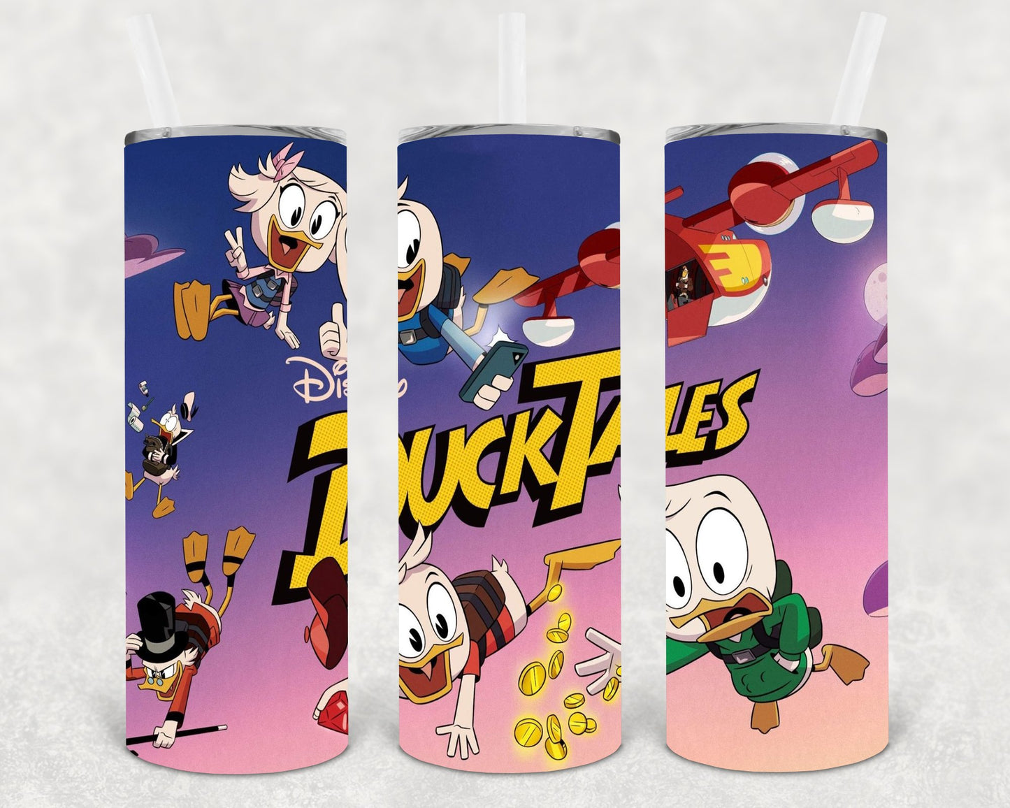 Ducktales 20 Oz Skinny Tumbler