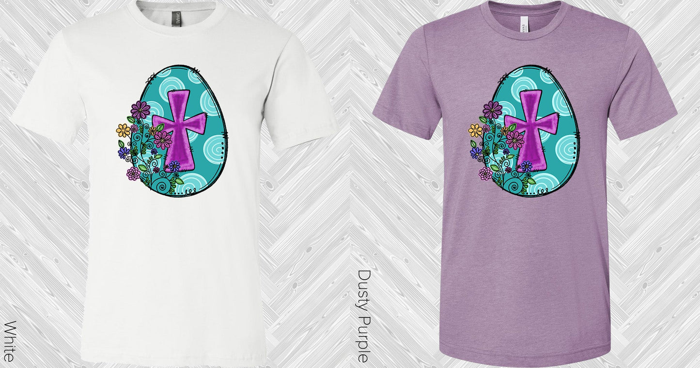Egg With Cross Graphic Tee Graphic Tee