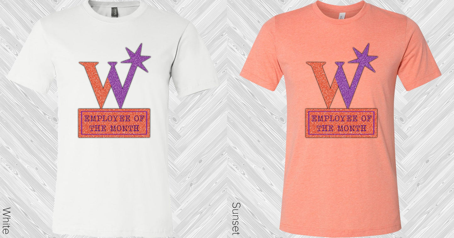 Employee Of The Month Graphic Tee Graphic Tee