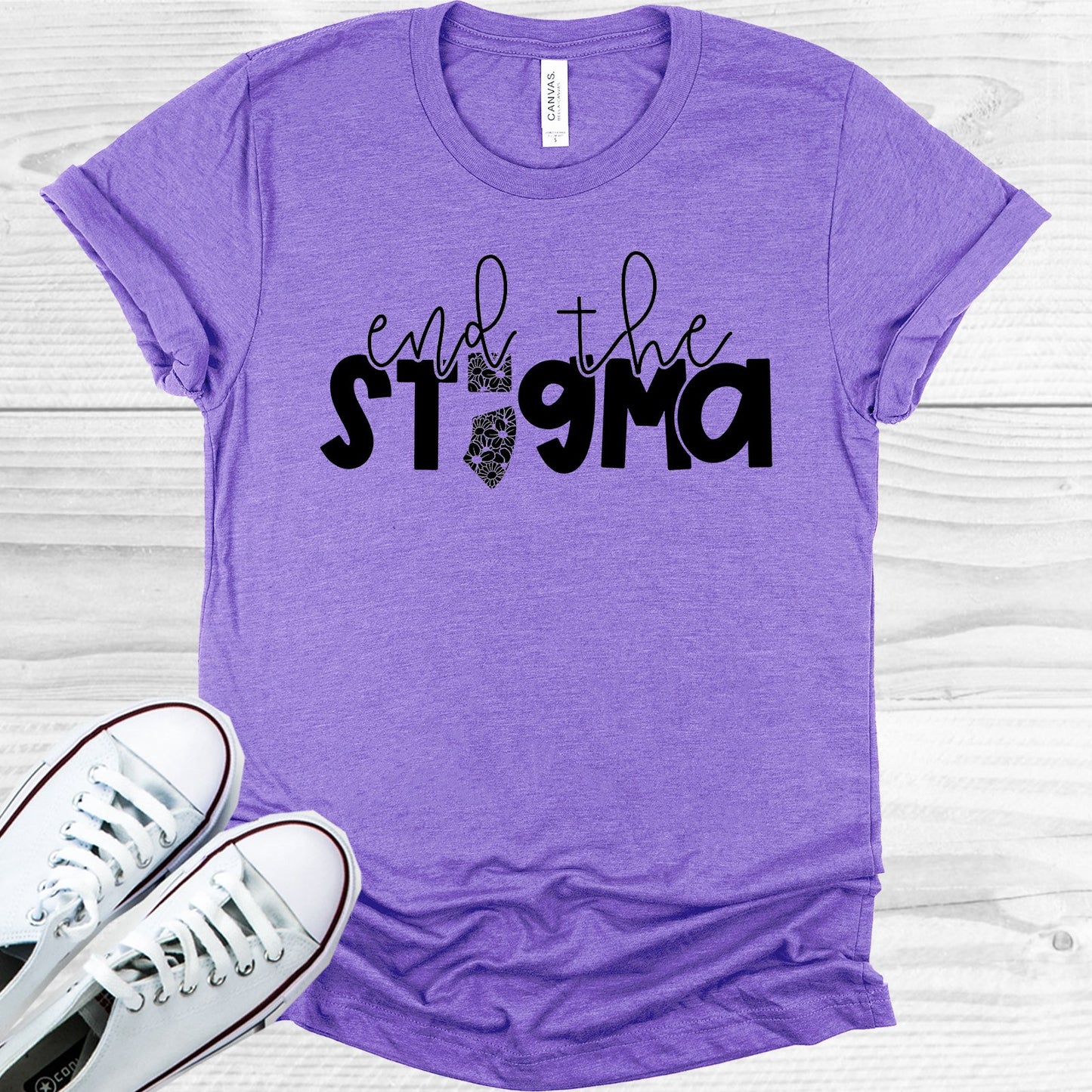 End The Stigma Graphic Tee Graphic Tee