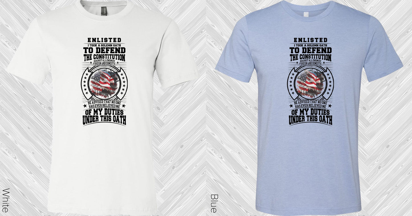 Enlisted Graphic Tee Graphic Tee