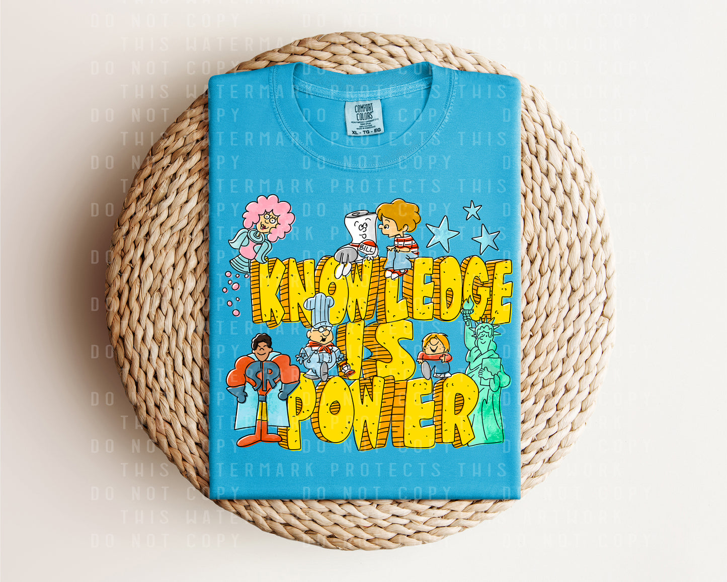 Knowledge is Power Graphic Tee