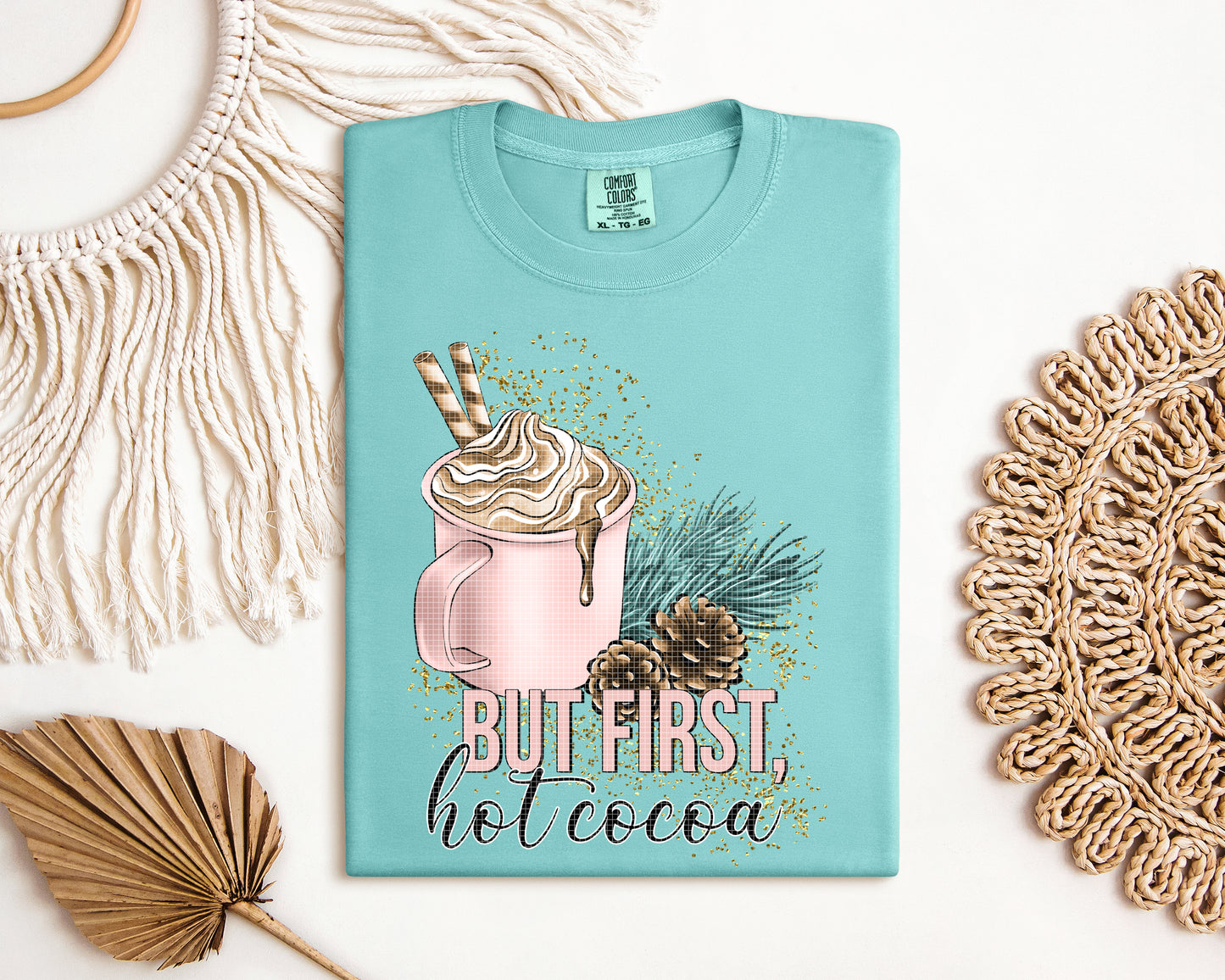 But First Hot Cocoa Graphic Tee