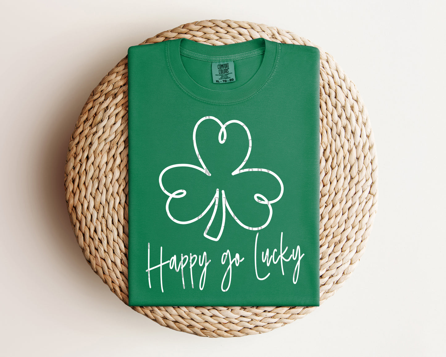 Happy Go Lucky Graphic Tee