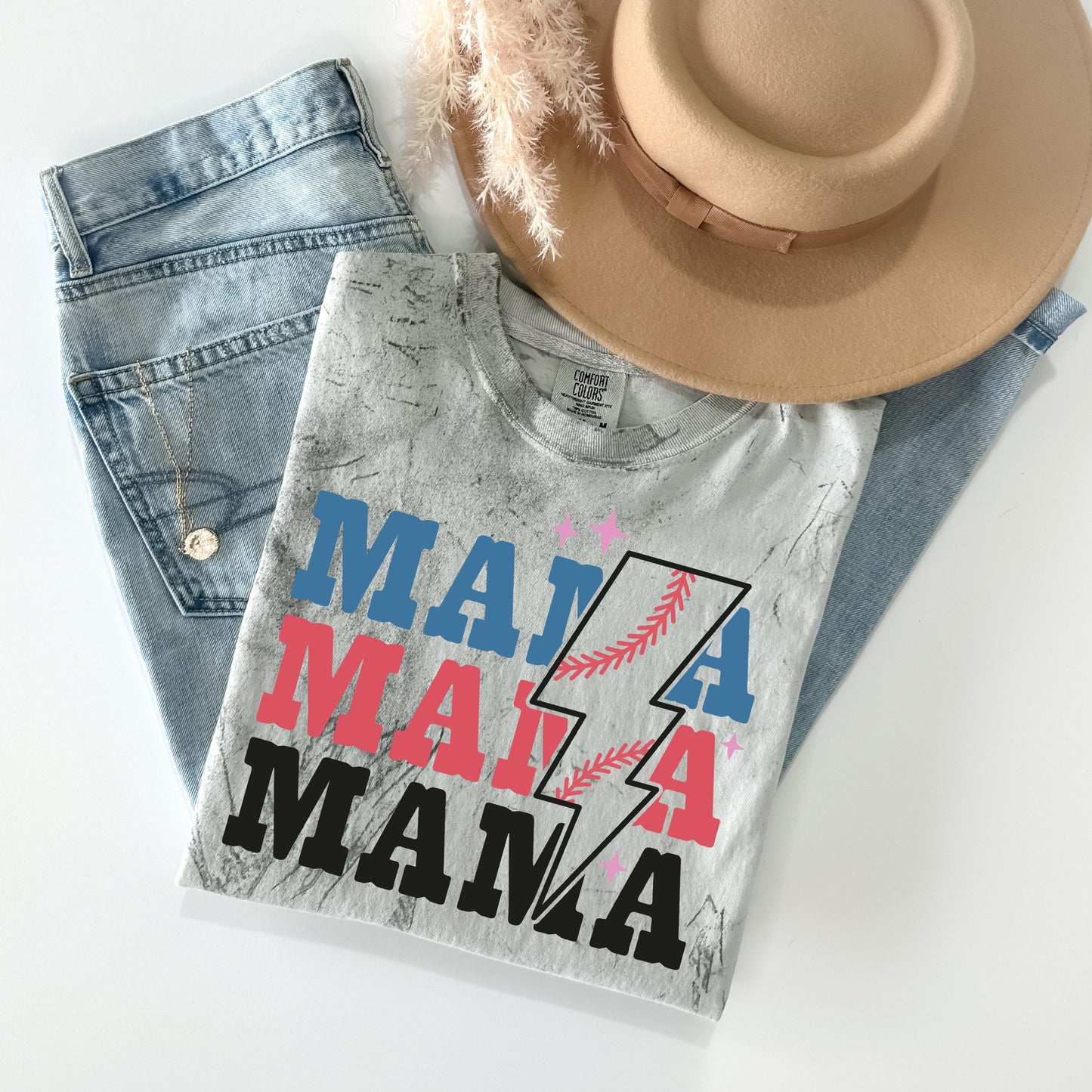 Baseball Mama Graphic Tee