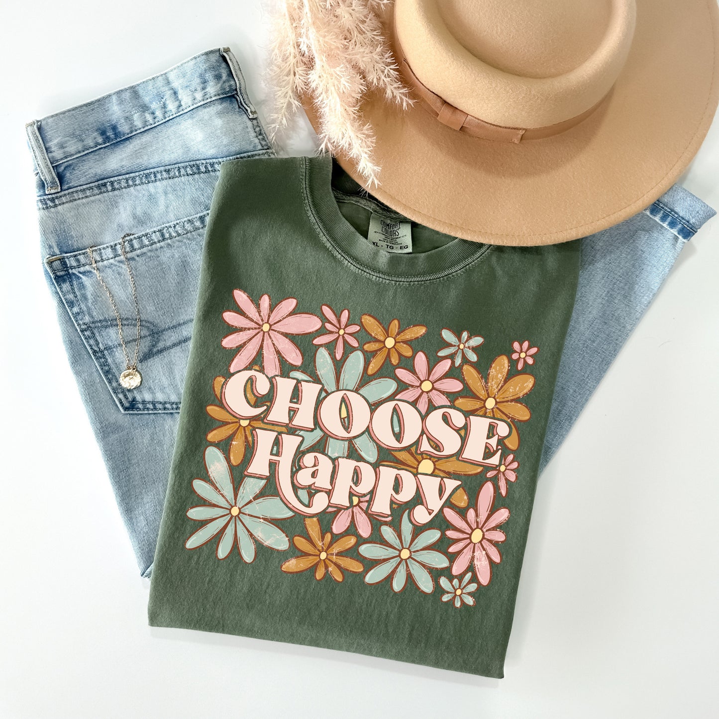 Choose Happy Graphic Tee