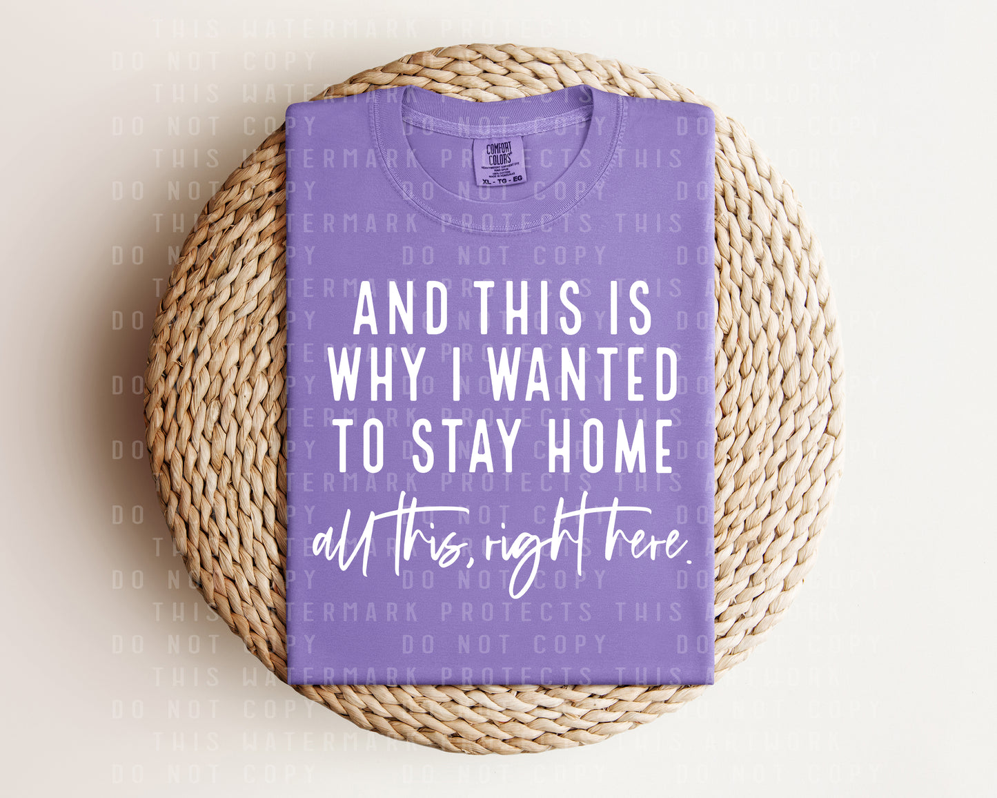 And This is Why I Wanted to Stay Home Graphic Tee