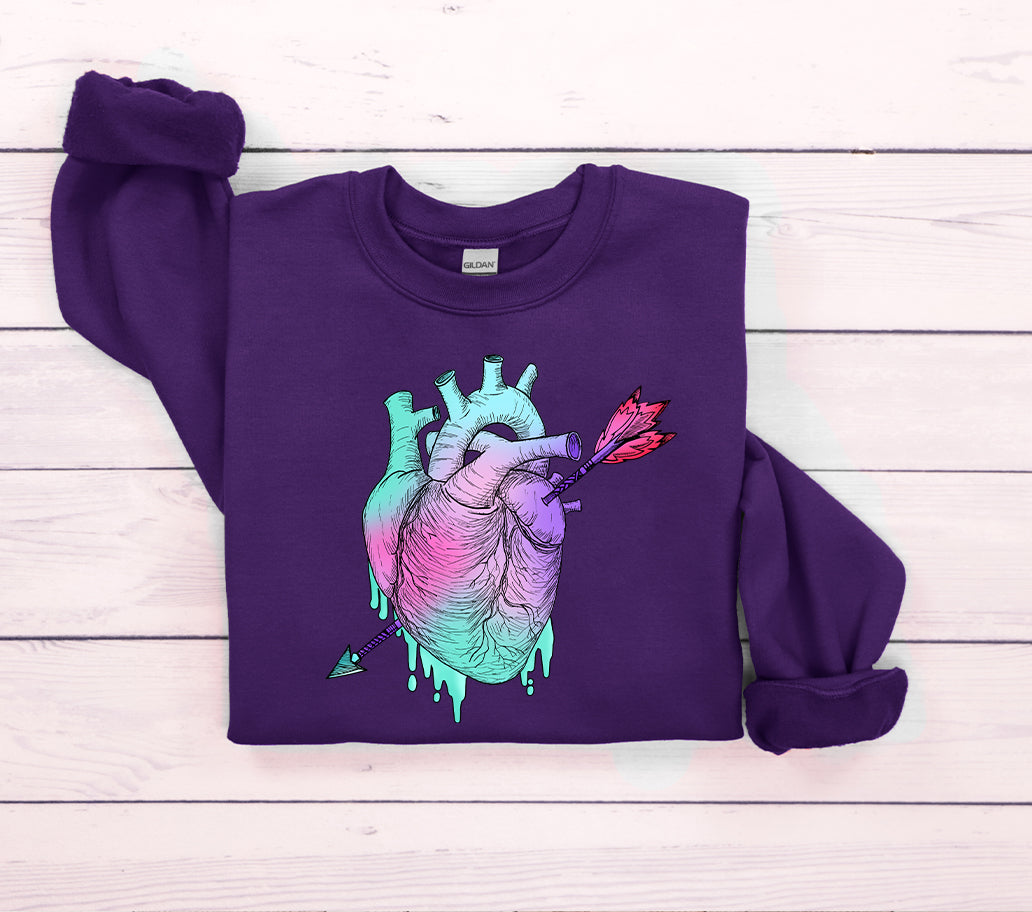 Pastel Heart Graphic Tee