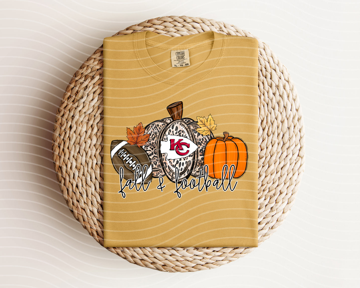 Fall & Football Chiefs Graphic Tee