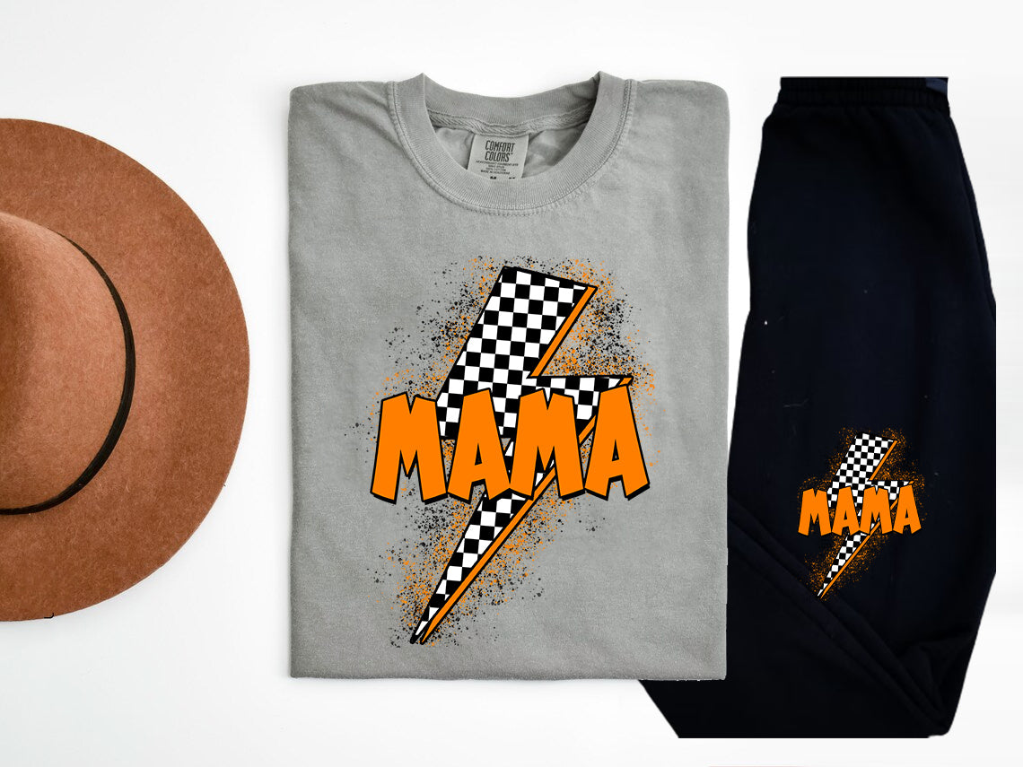 Mama Lightning Bolt Graphic Tee