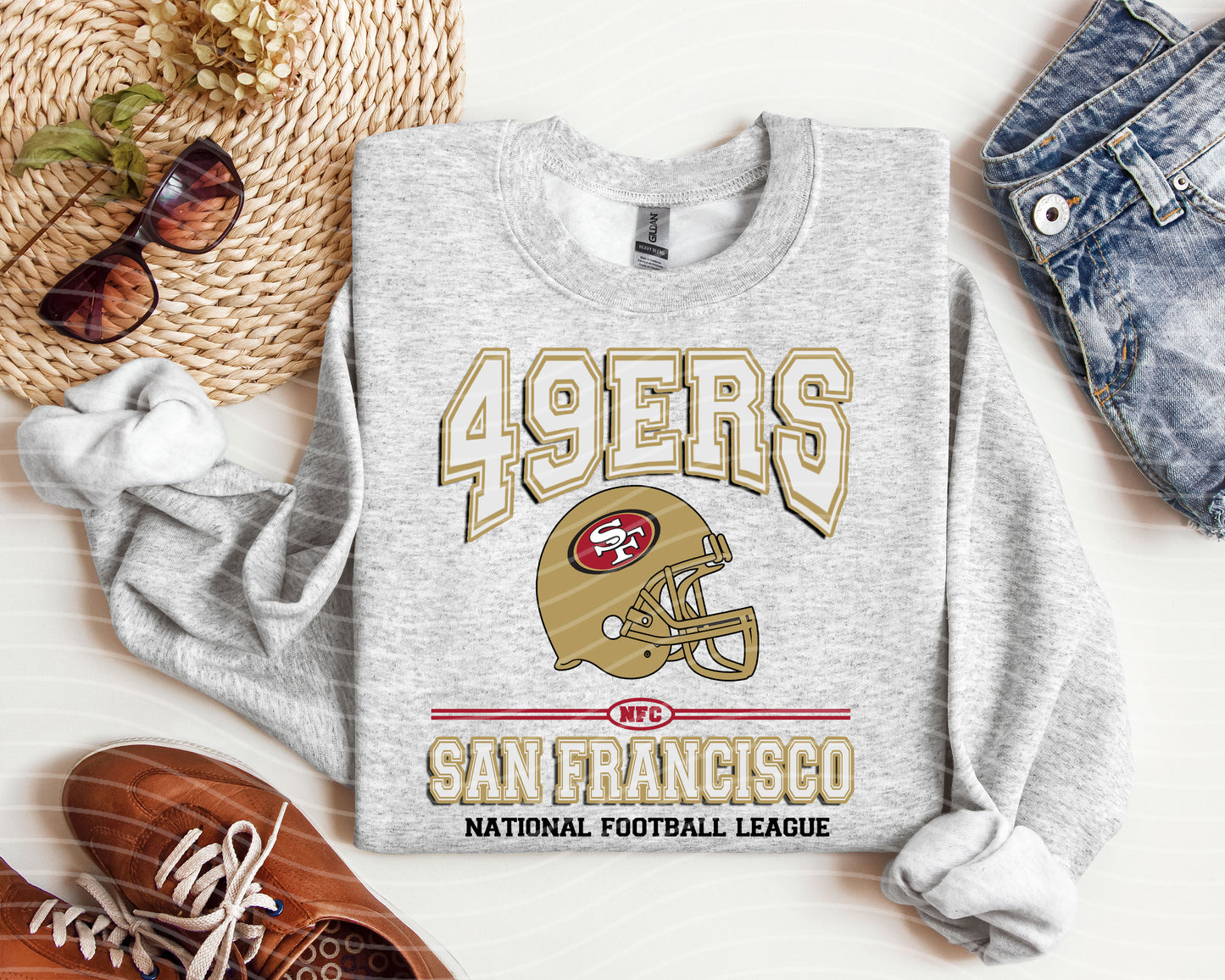 90s Style 49ers Graphic Tee