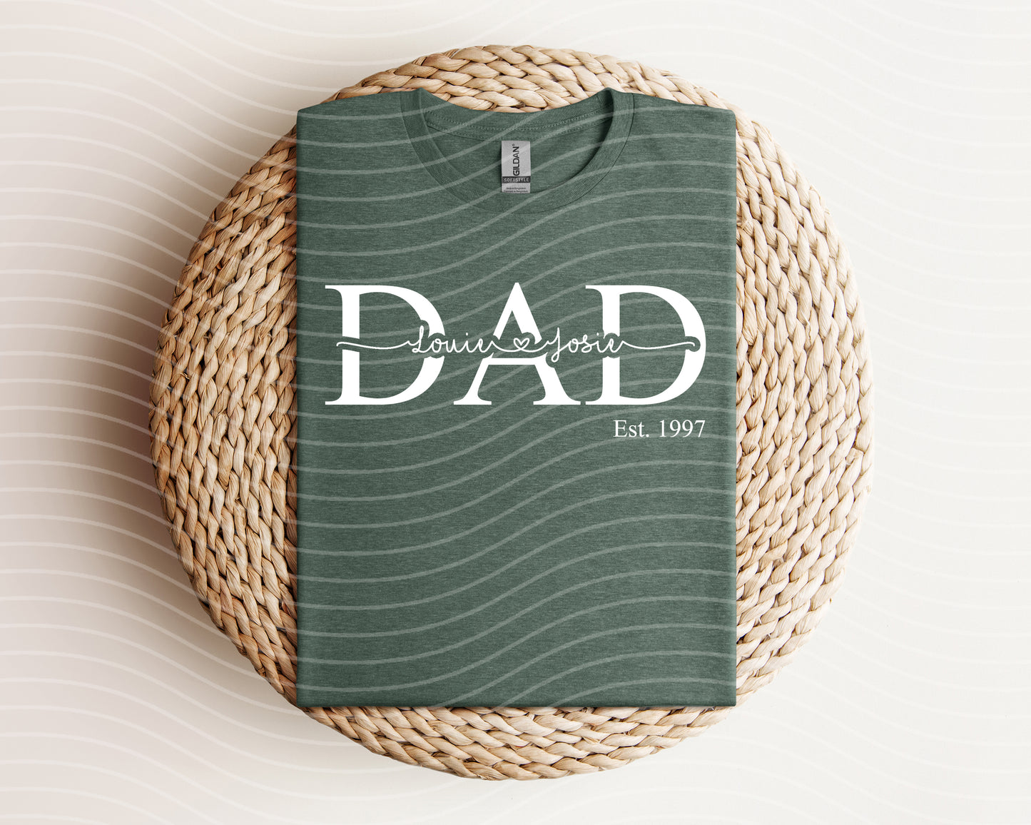 Personalized Dad Graphic Tee