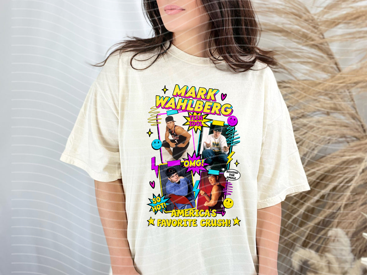 Teen Crush Mark W Graphic Tee
