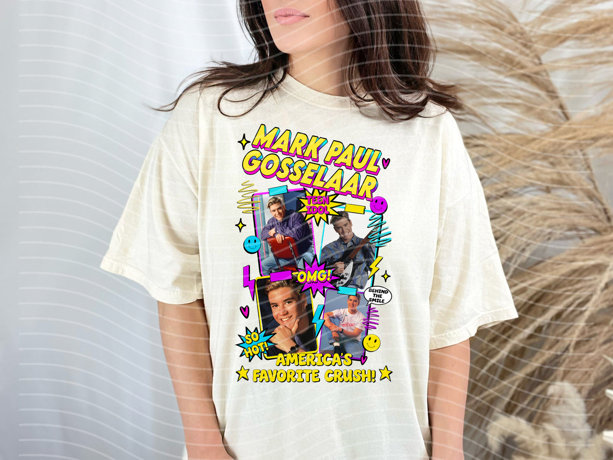 Teen Crush Mark Paul G Graphic Tee