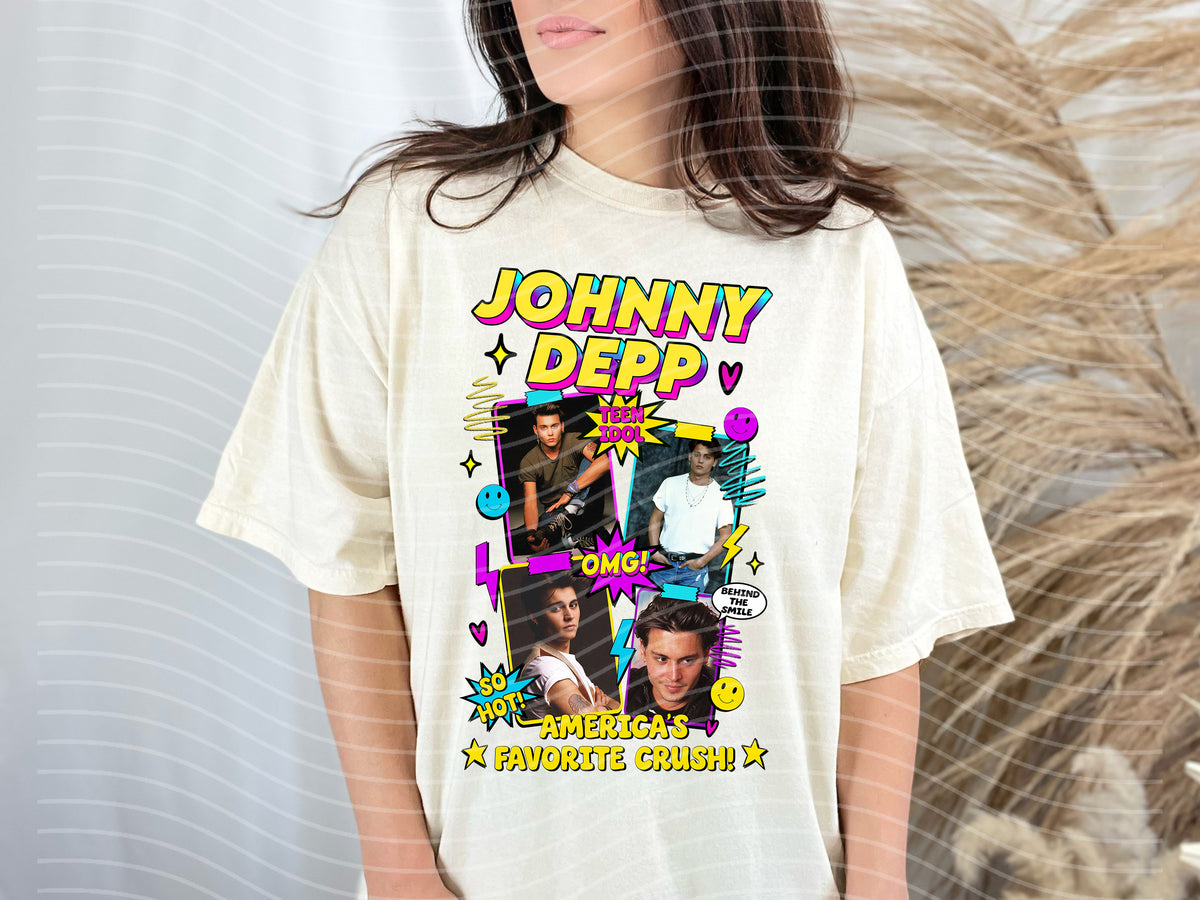 Teen Crush Johnny D Graphic Tee