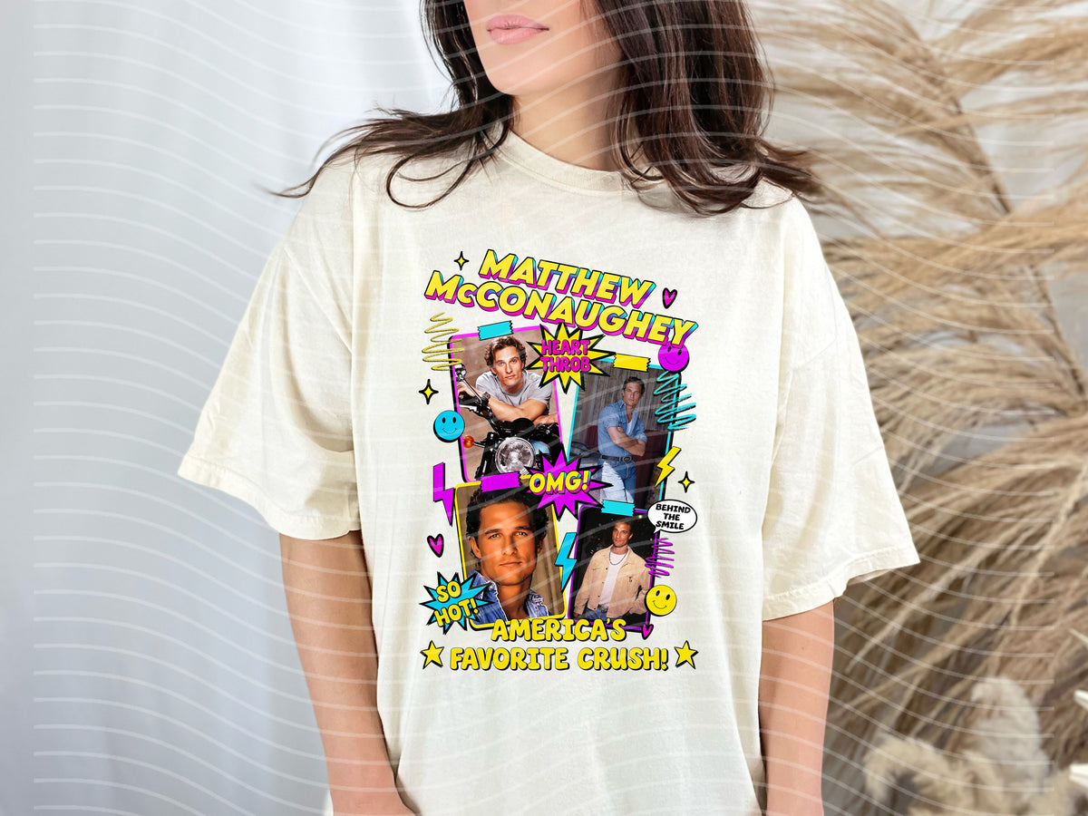 Teen Crush Matthew M Graphic Tee
