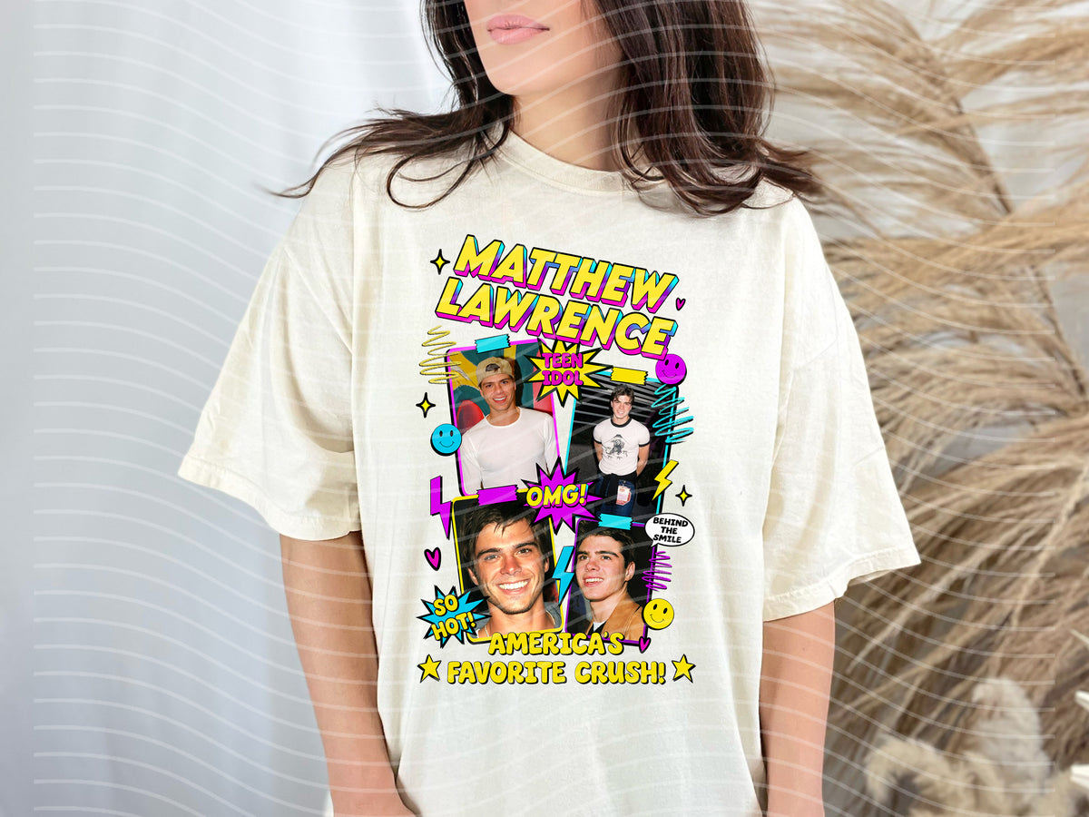 Teen Crush Matthew L Graphic Tee