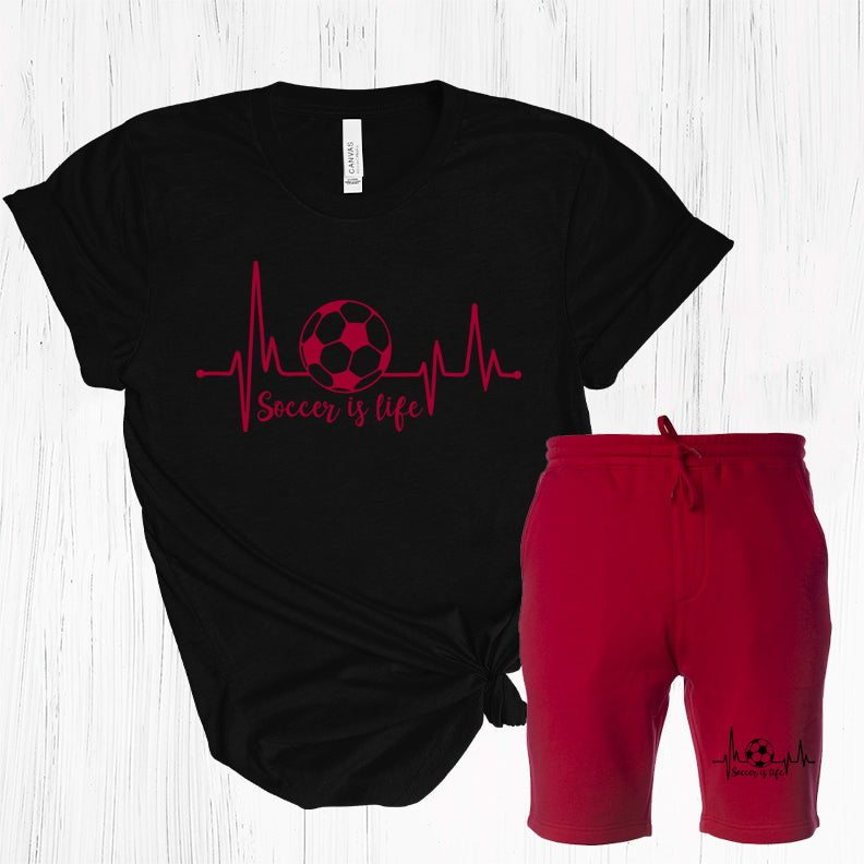 Soccer Is Life Graphic Tee Graphic Tee