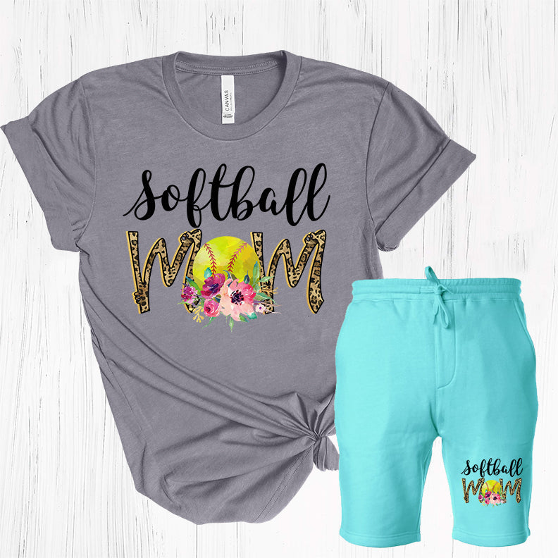 Softball Mom Graphic Tee Graphic Tee