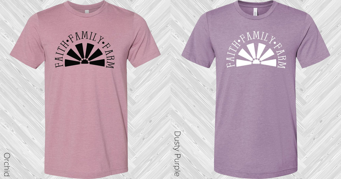 Faith Family Farm Graphic Tee Graphic Tee