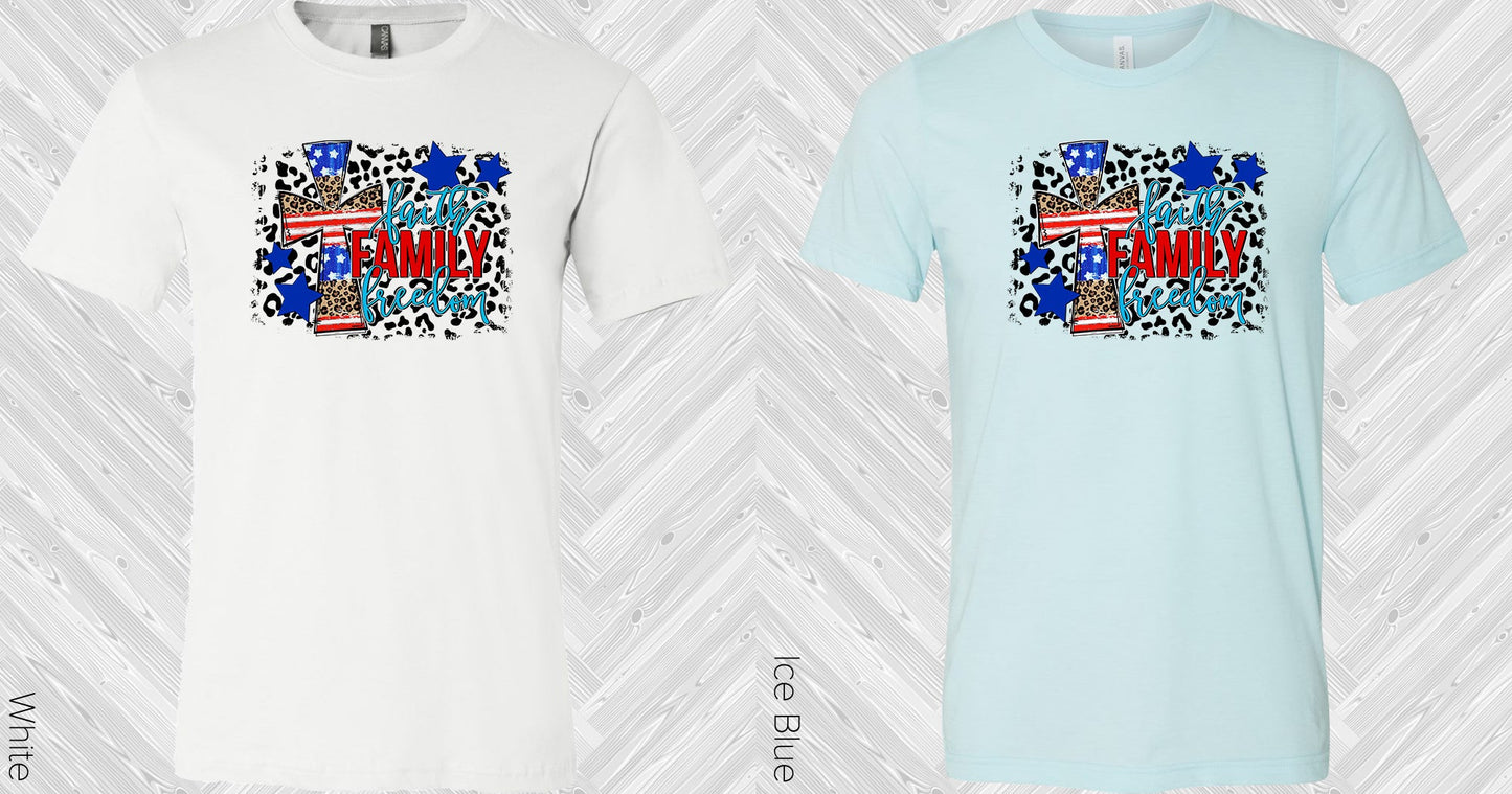 Faith Family Freedom Graphic Tee Graphic Tee