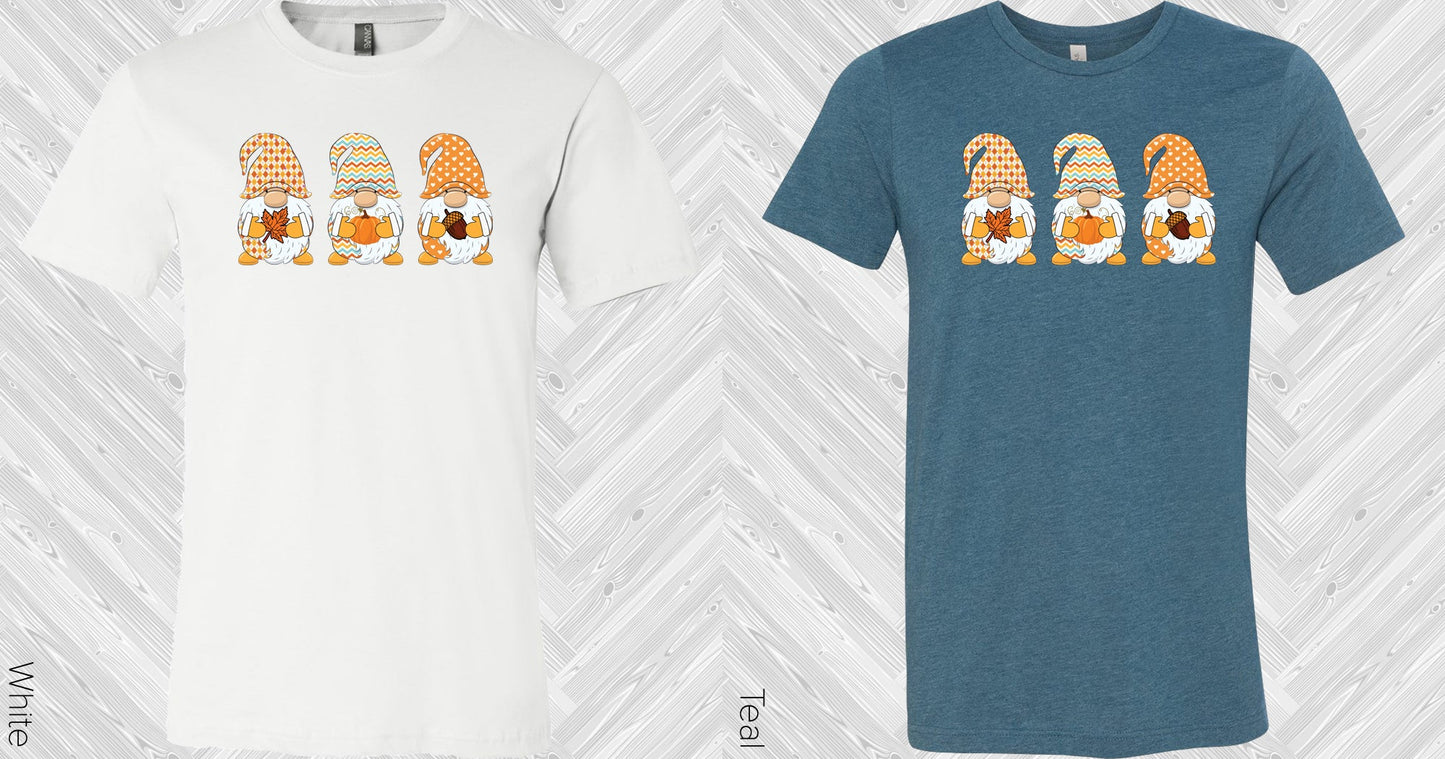 Fall Gnomes Graphic Tee Graphic Tee