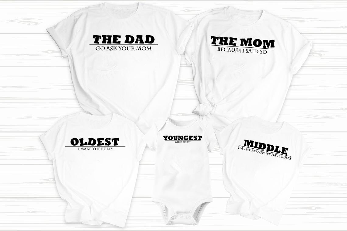 Youngest What Rules Graphic Tee Graphic Tee