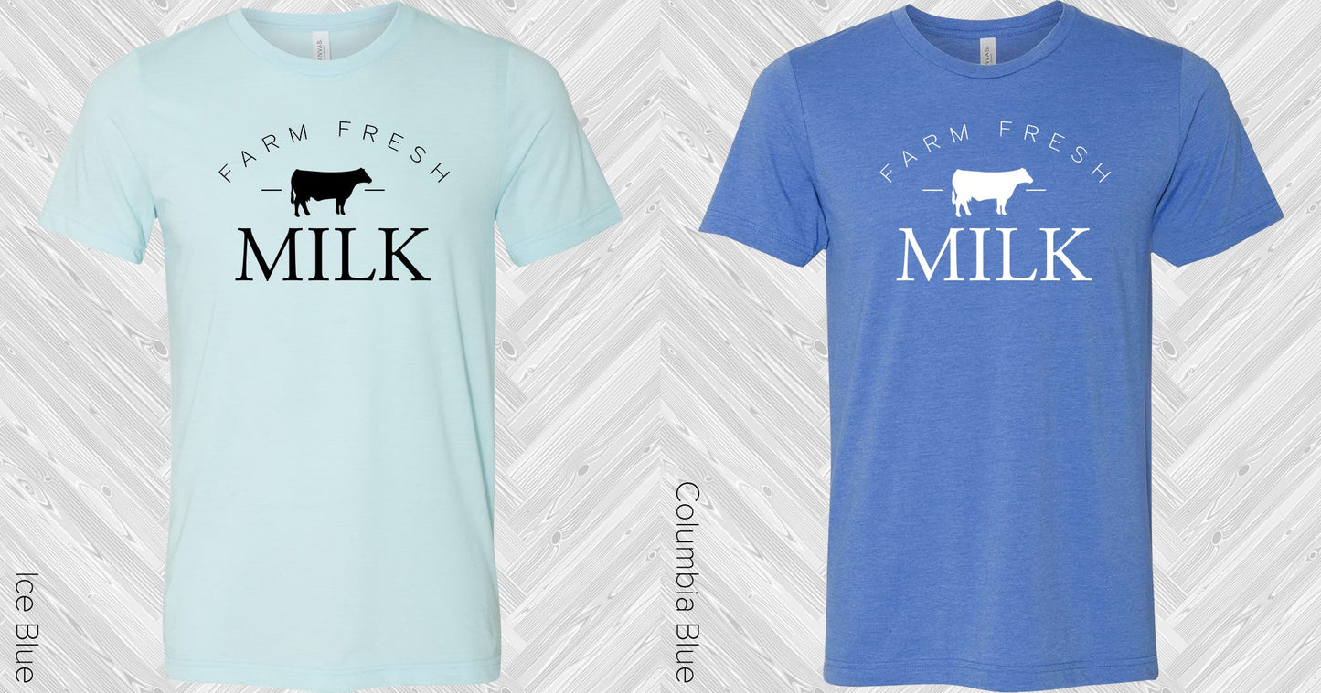 Farm Fresh Milk Graphic Tee Graphic Tee