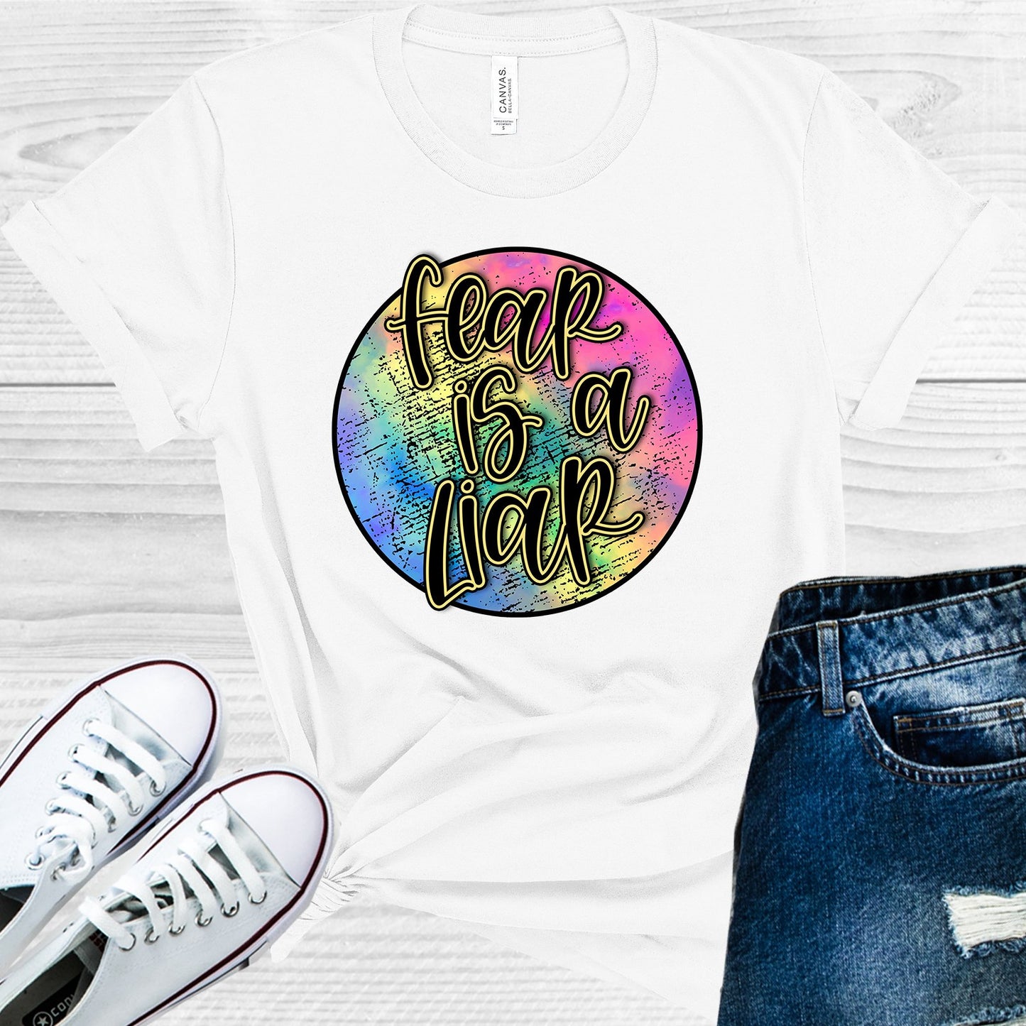 Fear Is A Liar Graphic Tee Graphic Tee