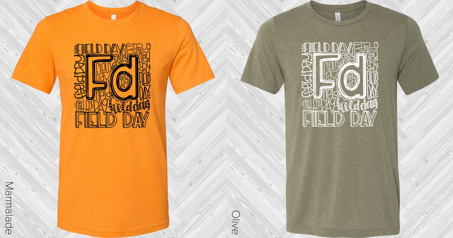 Field Day Subway Art Graphic Tee Graphic Tee