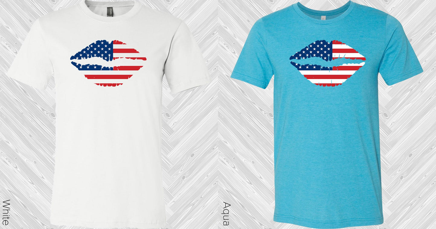 Flag Lips Graphic Tee Graphic Tee