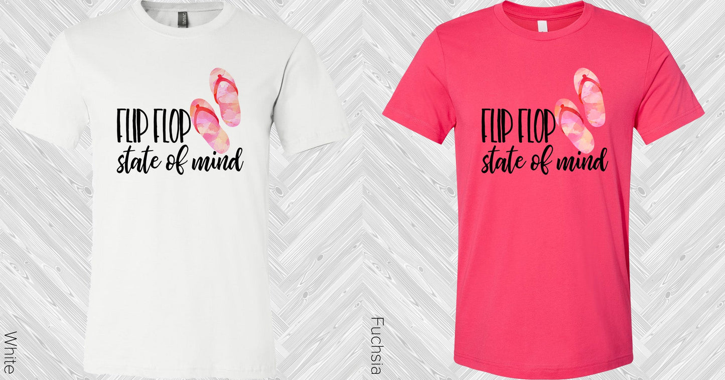Flip Flop State Of Mind Graphic Tee Graphic Tee