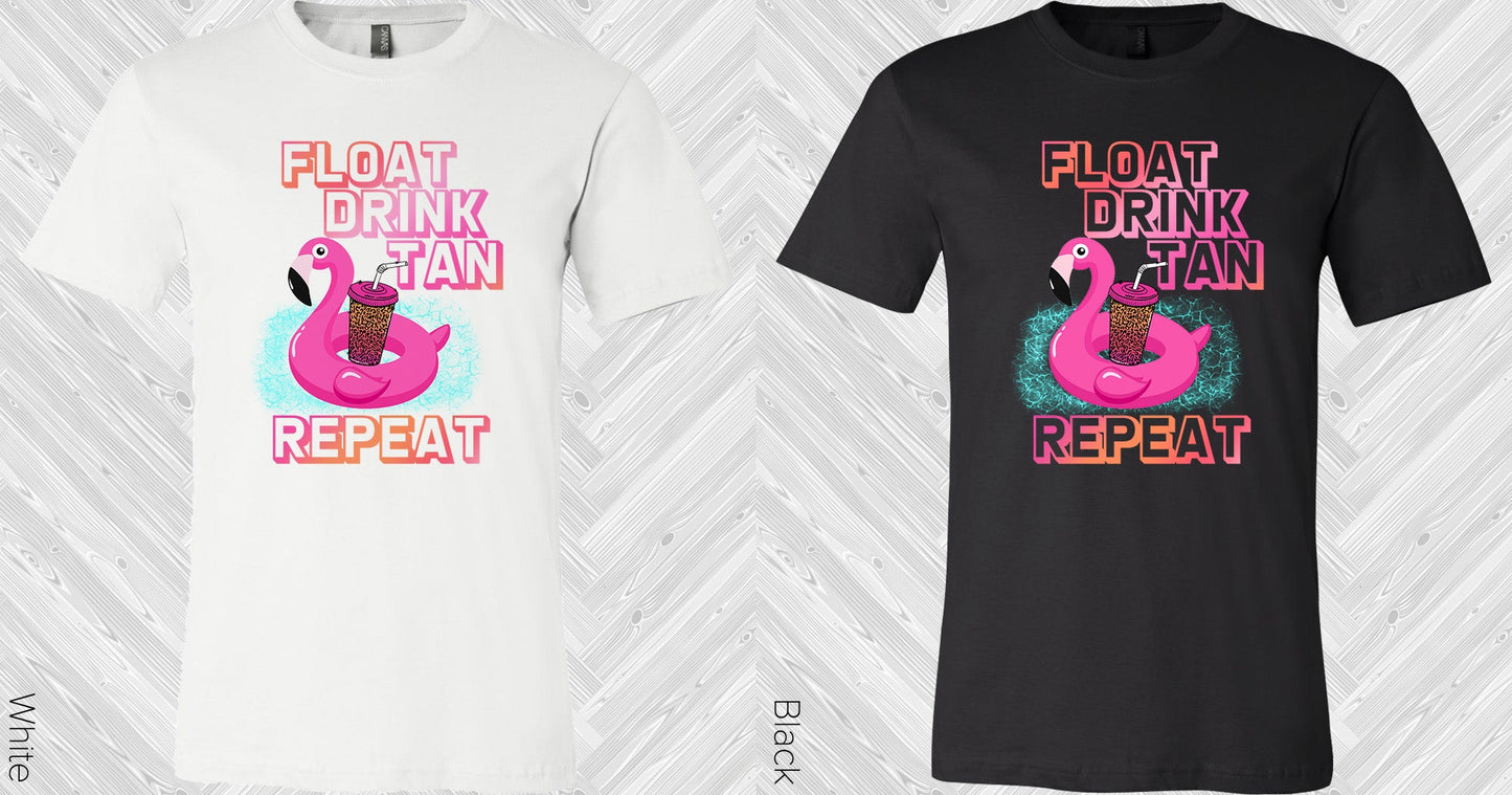 Float Drink Tan Repeat Graphic Tee Graphic Tee