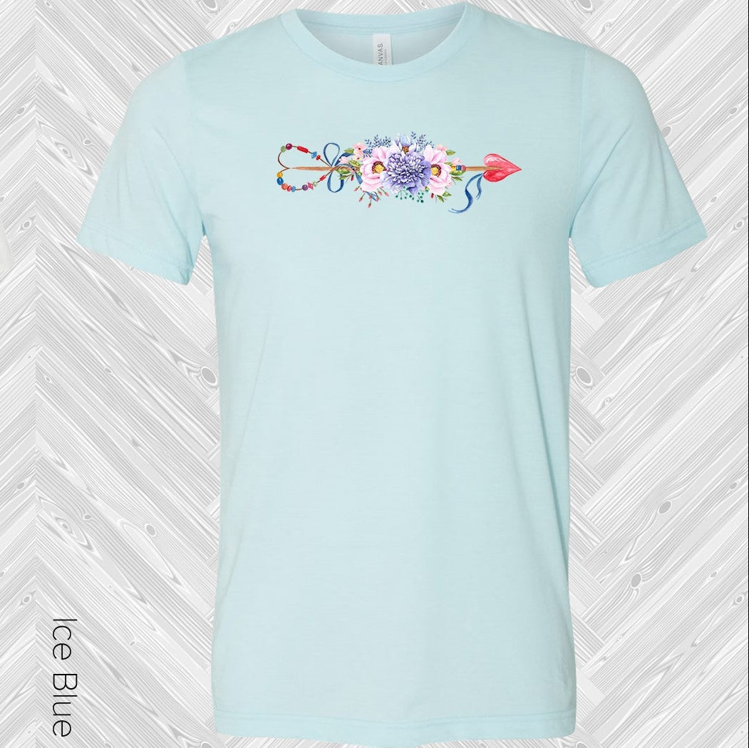 Floral Arrow Graphic Tee Graphic Tee