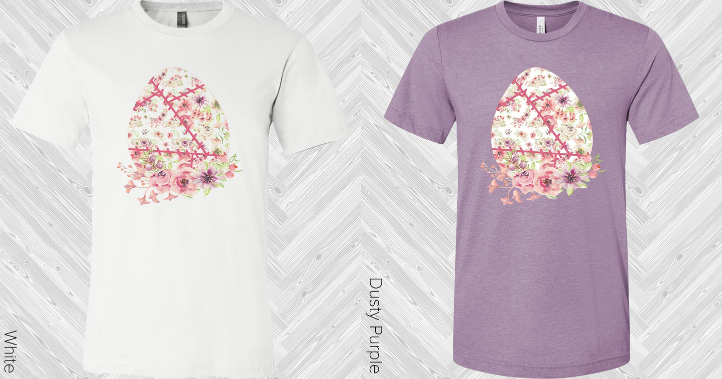 Floral Egg Graphic Tee Graphic Tee