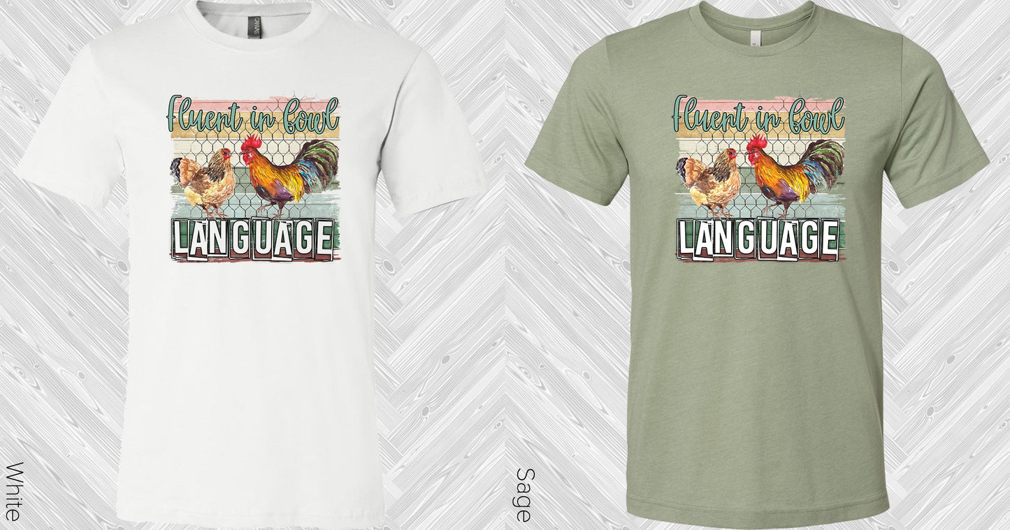 Fluent In Foul Language Graphic Tee Graphic Tee