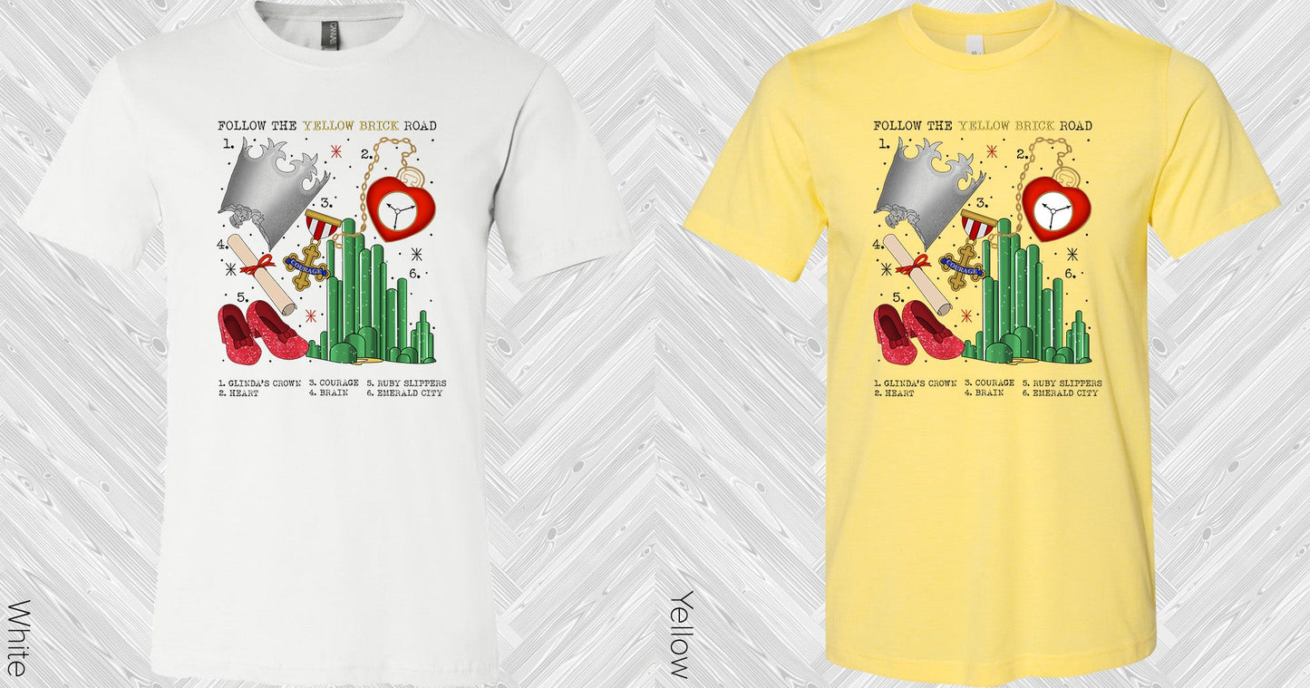 Follow The Yellow Brick Road Graphic Tee Graphic Tee