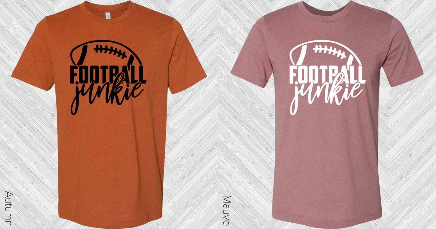 Football Junkie Graphic Tee Graphic Tee