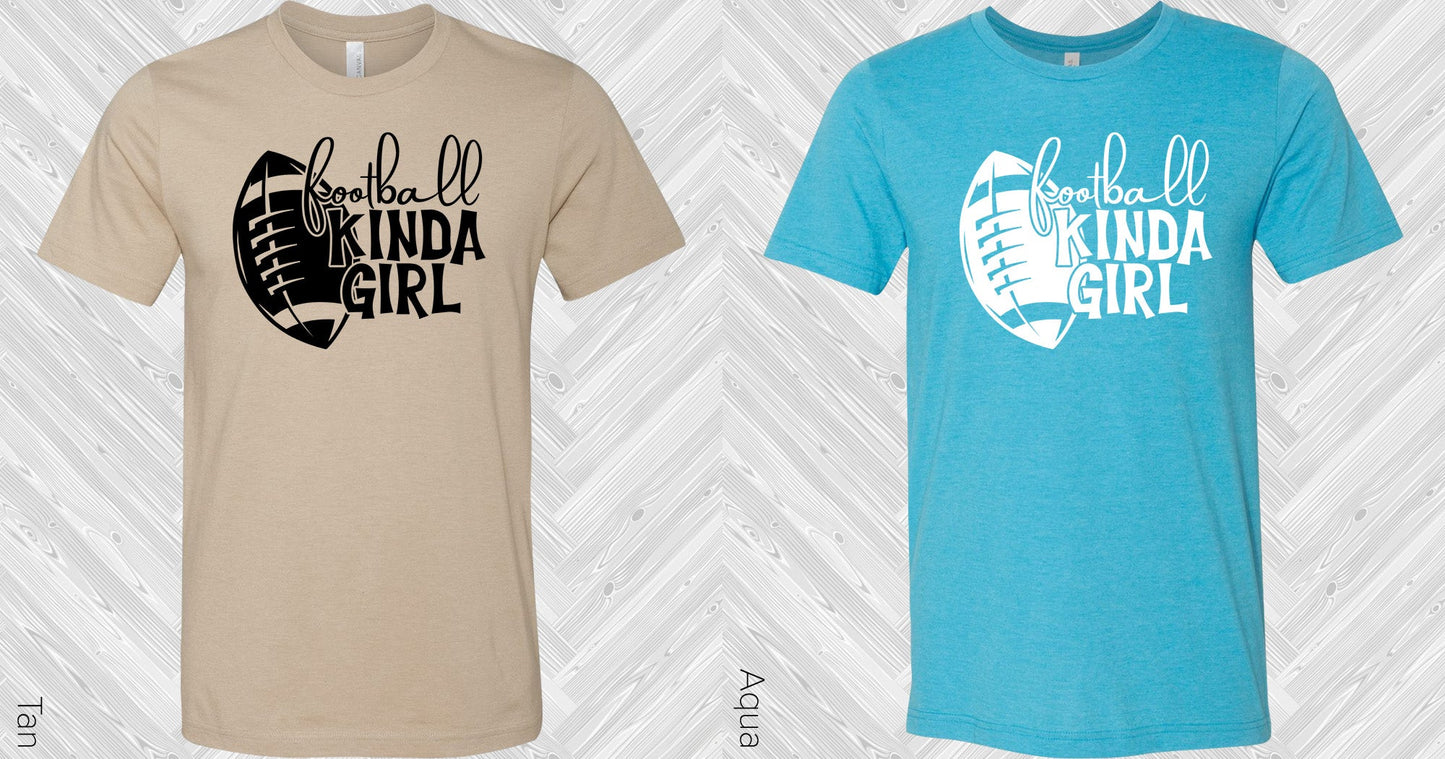Football Kinda Girl Graphic Tee Graphic Tee