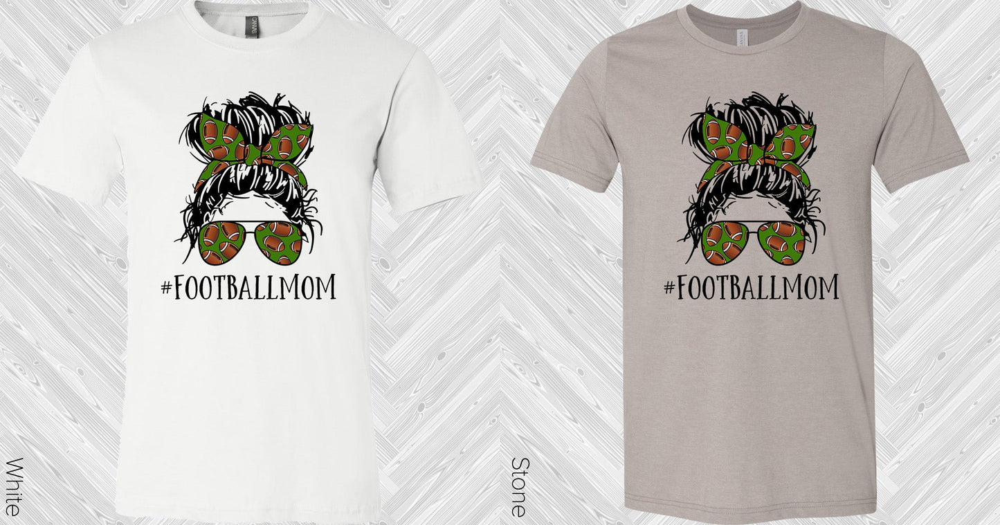 Football Mom #footballmom Graphic Tee Graphic Tee