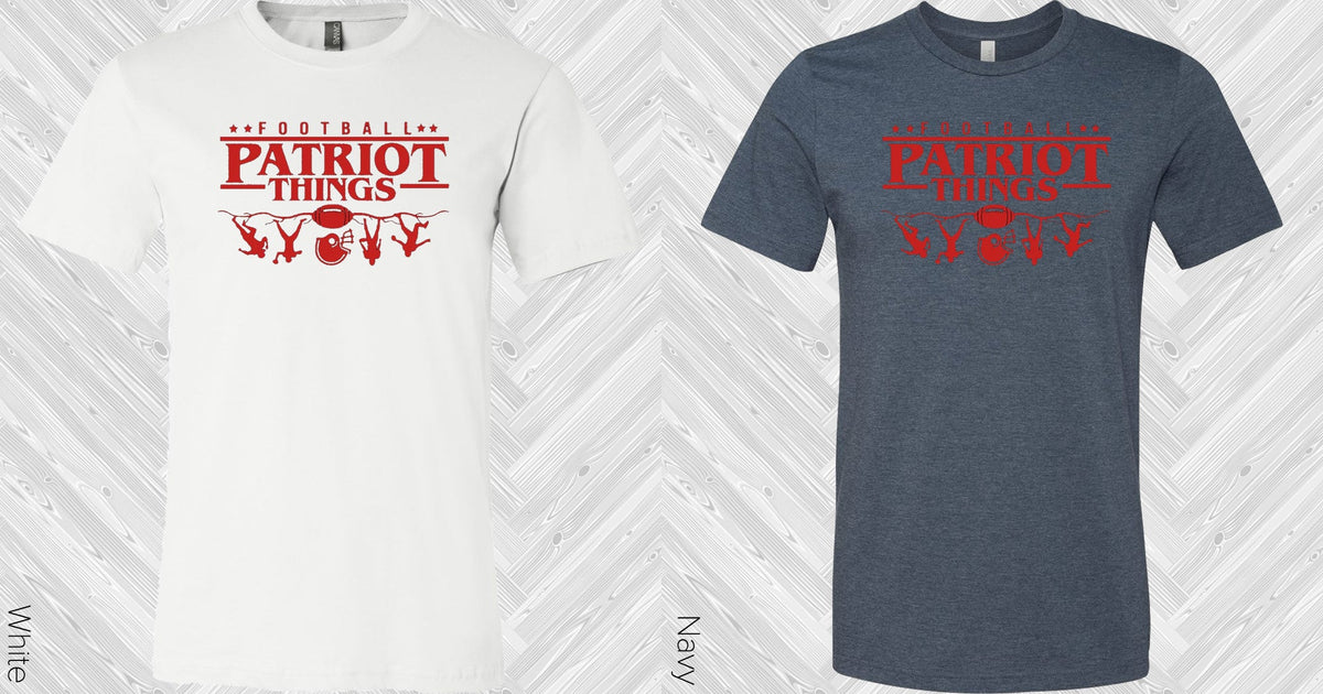 Football Patriot Things Graphic Tee Graphic Tee