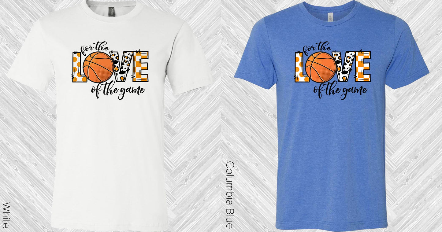 For The Love Of Game Graphic Tee Graphic Tee