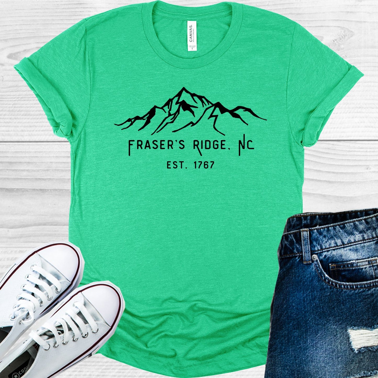 Frasers Ridge Nc Est. 1767 Graphic Tee Graphic Tee